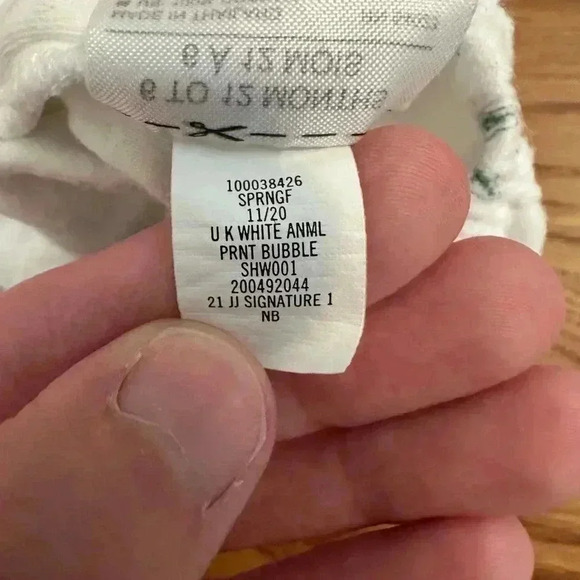 Janie and Jack Baby Safari Bodysuit size 6-12 months - Picture 7 of 7